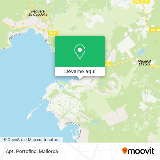Mapa Apt. Portofino