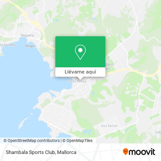Mapa Shambala Sports Club