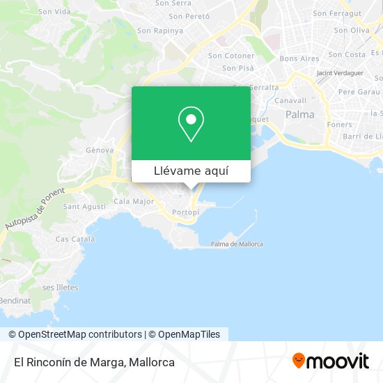 Mapa El Rinconín de Marga