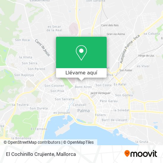 Mapa El Cochinillo Crujiente