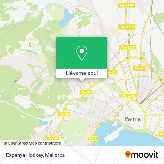 Mapa Espanya Hockey