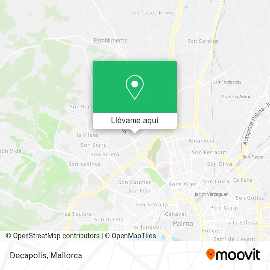 Mapa Decapolis