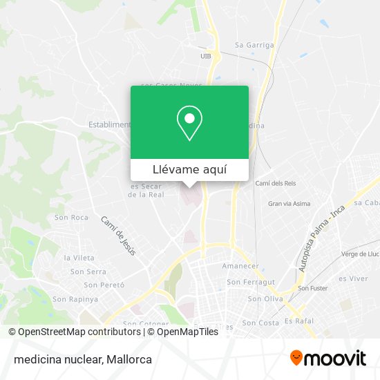 Mapa medicina nuclear