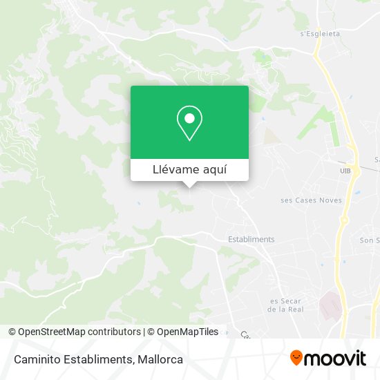 Mapa Caminito Establiments