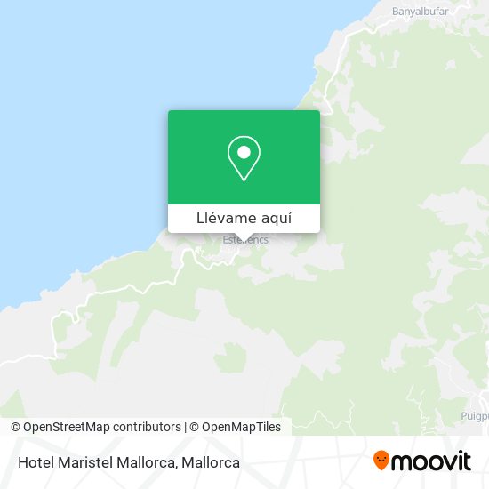Mapa Hotel Maristel Mallorca