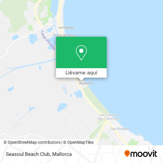 Mapa Seasoul Beach Club