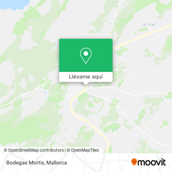Mapa Bodegas Mortix