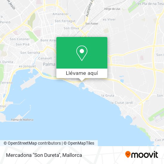 Mapa Mercadona "Son Dureta"