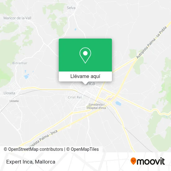 Mapa Expert Inca