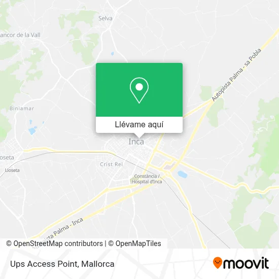 Mapa Ups Access Point