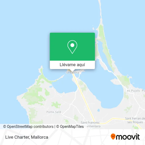 Mapa Live Charter