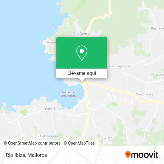Mapa Rio Ibiza