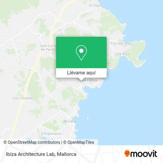 Mapa Ibiza Architecture Lab