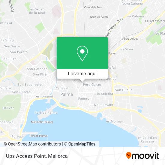 Mapa Ups Access Point