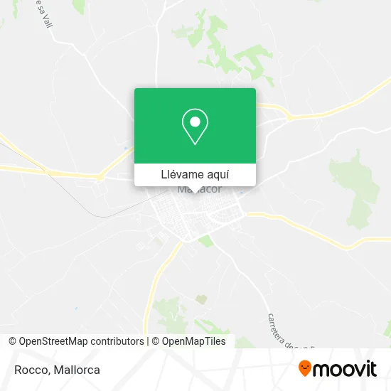 Mapa Rocco
