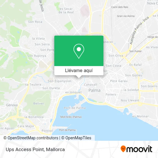 Mapa Ups Access Point