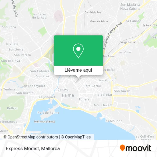 Mapa Express Modist