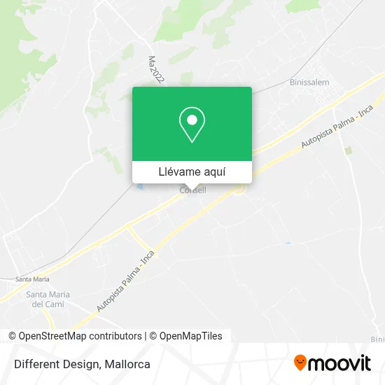 Mapa Different Design