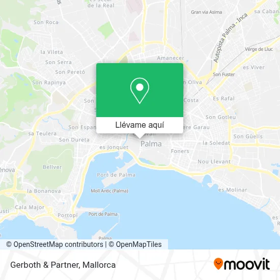 Mapa Gerboth & Partner