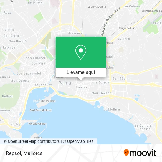Mapa Repsol