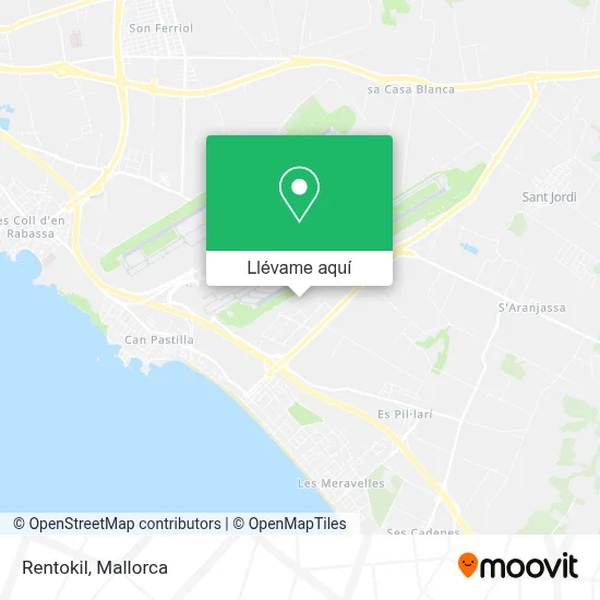 Mapa Rentokil