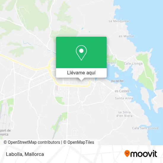 Mapa Labolla