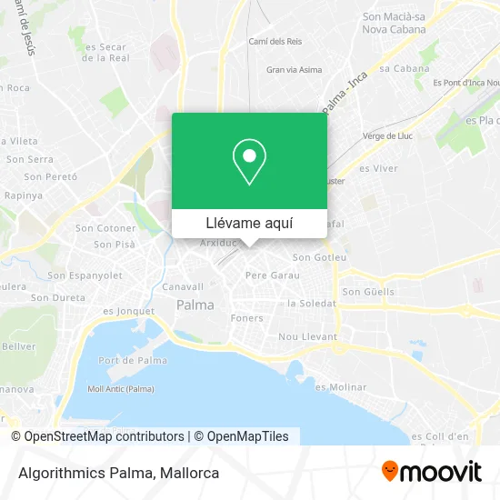 Mapa Algorithmics Palma