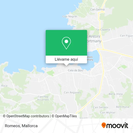 Mapa Romeos