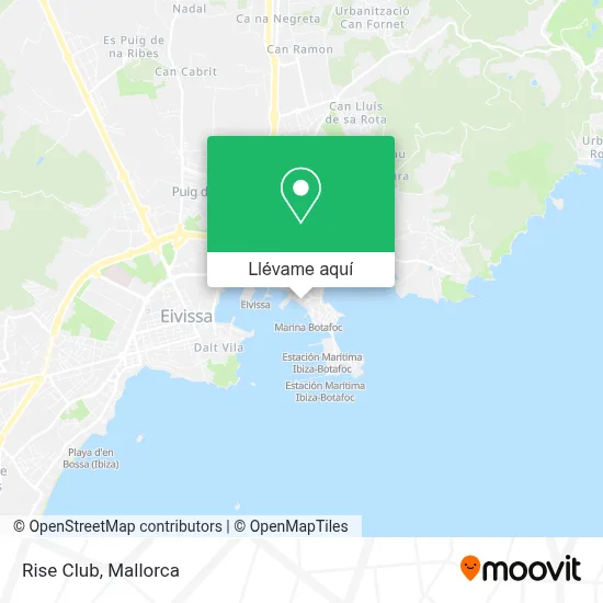 Mapa Rise Club