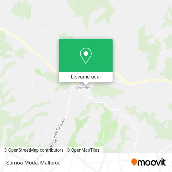 Mapa Samoa Moda