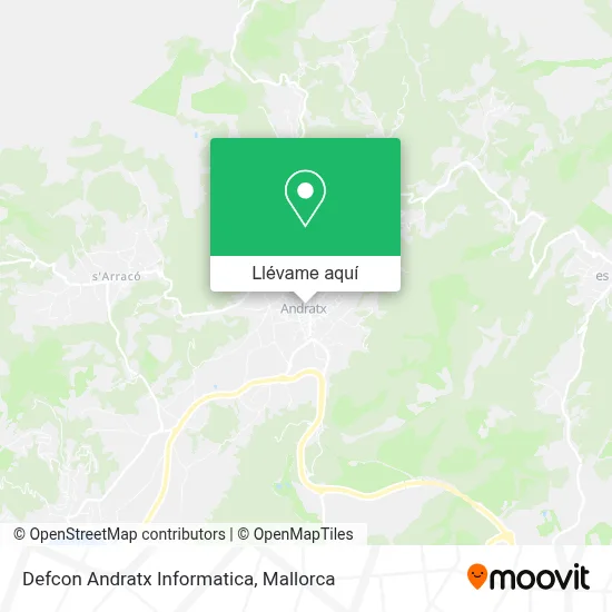 Mapa Defcon Andratx Informatica