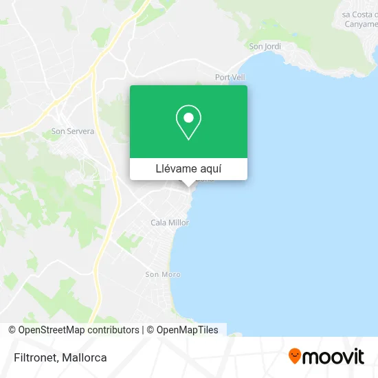 Mapa Filtronet