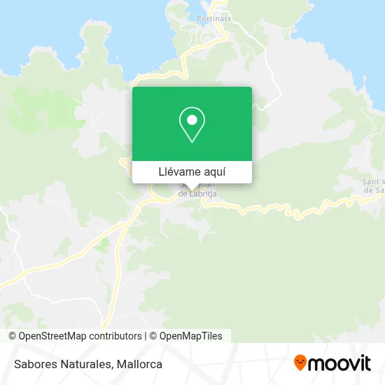Mapa Sabores Naturales