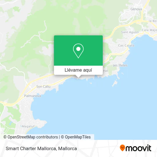 Mapa Smart Charter Mallorca
