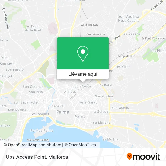 Mapa Ups Access Point