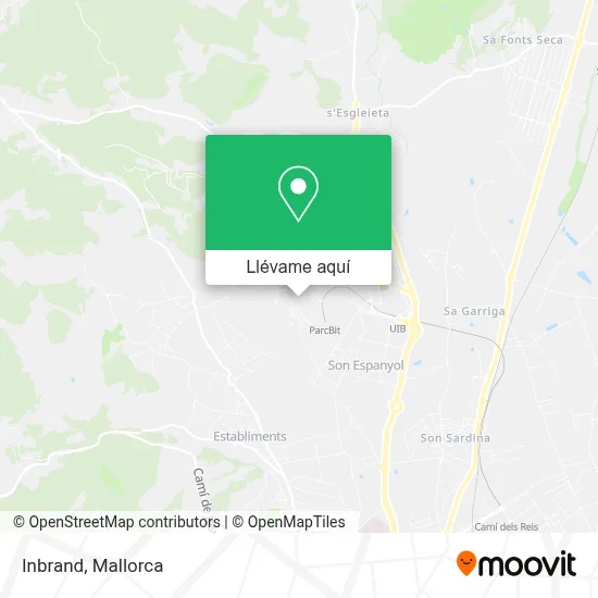 Mapa Inbrand