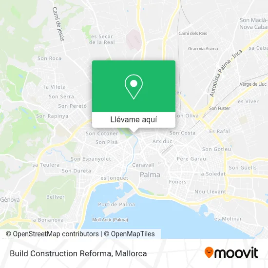Mapa Build Construction Reforma