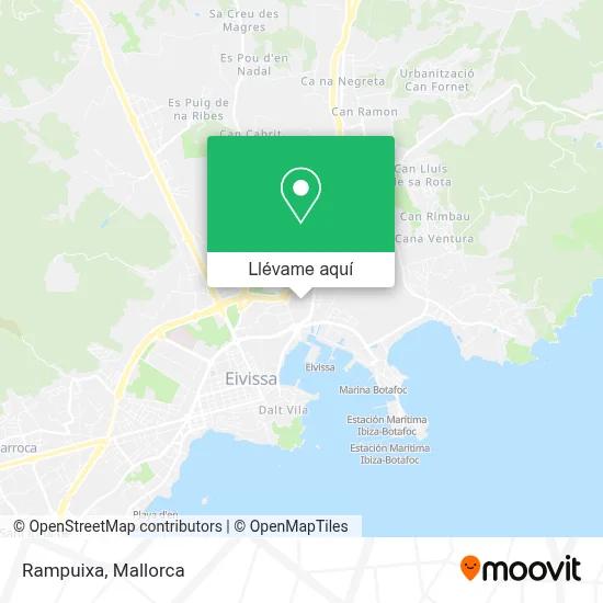 Mapa Rampuixa