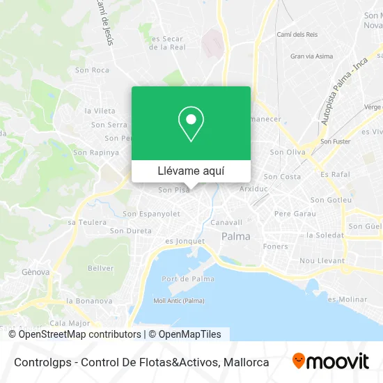 Mapa Controlgps - Control De Flotas&Activos