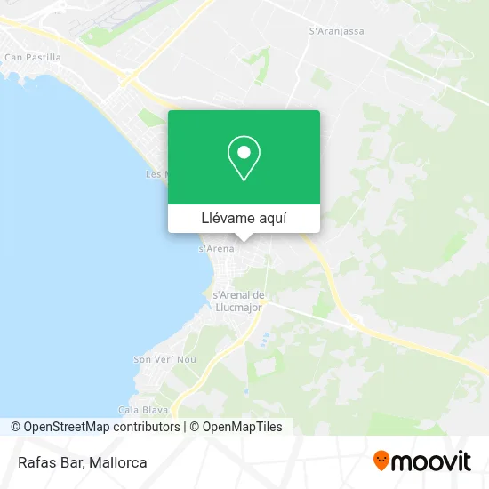 Mapa Rafas Bar