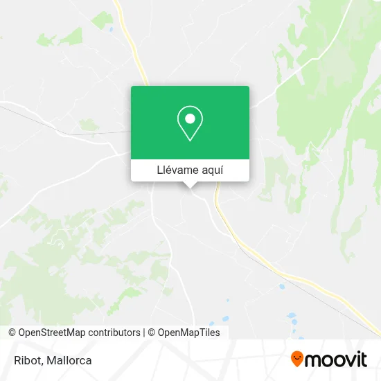 Mapa Ribot
