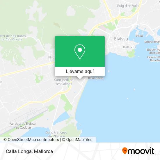 Mapa Calla Longa