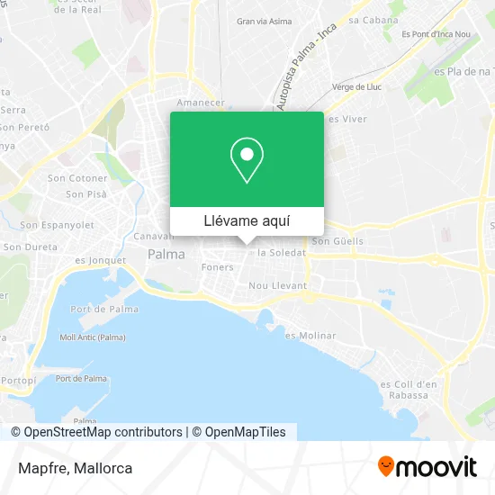 Mapa Mapfre