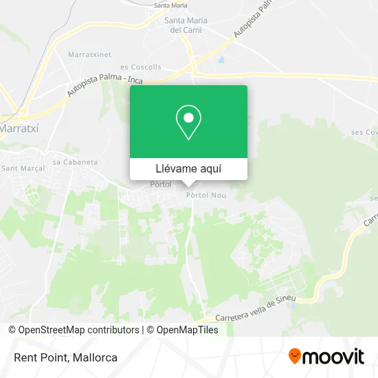 Mapa Rent Point