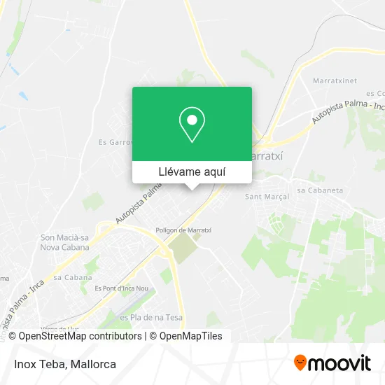 Mapa Inox Teba