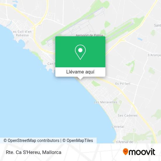 Mapa Rte. Ca S'Hereu