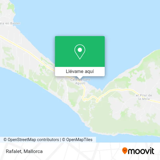 Mapa Rafalet