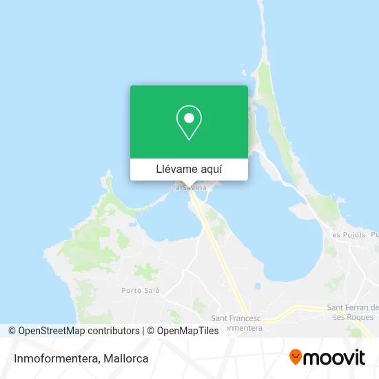 Mapa Inmoformentera