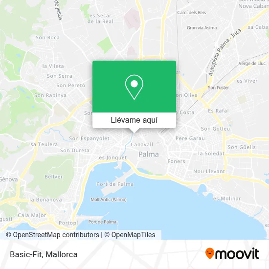 Mapa Basic-Fit