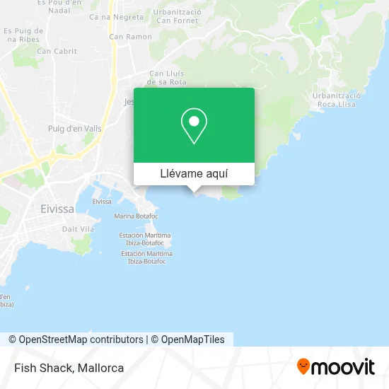 Mapa Fish Shack